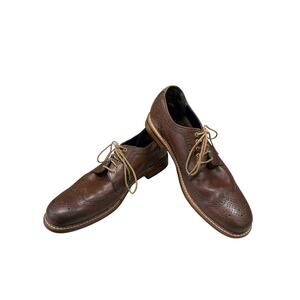 Cole Haan Classic Cooper Square Wingtip Brown Leather Dress Shoes Men’s Size 11M